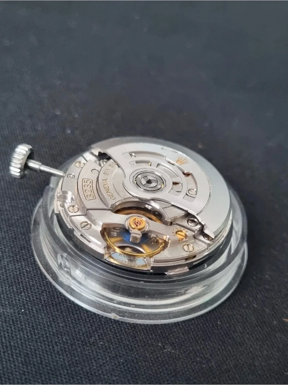 Rolex Silver Watch Movement 3235